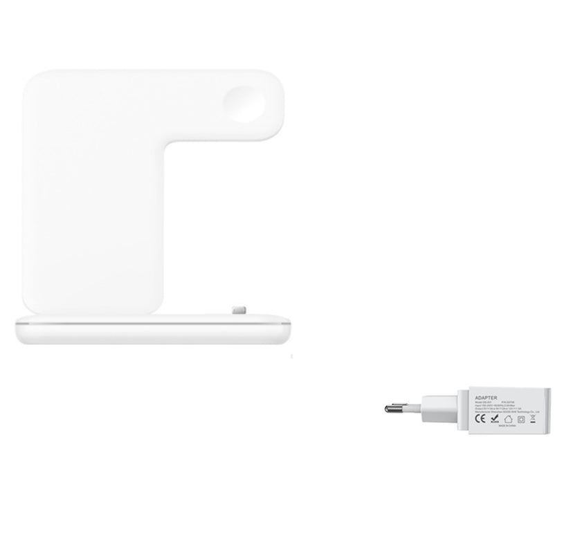 Compatible Mobile Phone Watch Earphone Wireless Charger 3 in 1 Wireless Charger Stand
